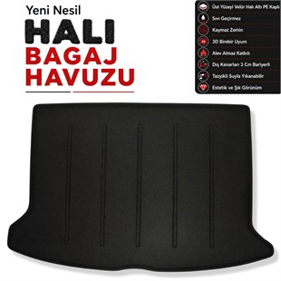 Mercedes B Serisi Sports Tourer Halı Bagaj Havuzu (2019 Sonrası) (W247)