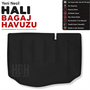 Ford Fiesta Halı Bagaj Havuzu (2017-2023 Arası)