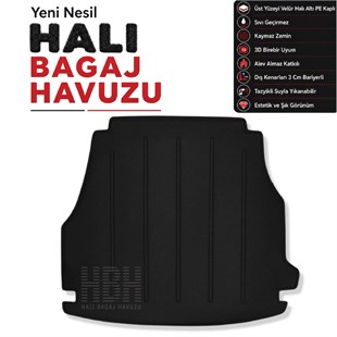 Mercedes C Serisi Halı Bagaj Havuzu (W206) (2021 ve Sonrası)