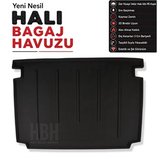Peugeot Partner Tepee Halı Bagaj Havuzu (2008 Sonrası)