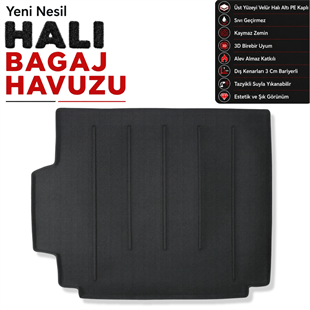 Land Rover Discovery 5 Halı Bagaj Havuzu (2016 Sonrası)