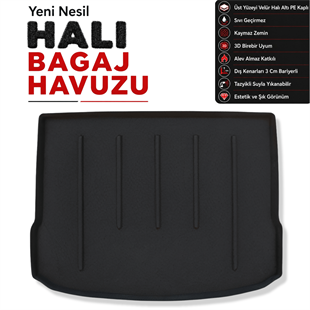 Mercedes A Serisi W177 HB Halı Bagaj Havuzu (2018 Sonrası)