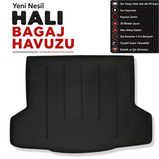 Mitsubishi Attrage Halı Bagaj Havuzu (2013 ve Sonrası)