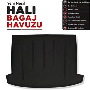 Renault Clio Sport Tourer Halı Bagaj Havuzu (2013 Sonrası)