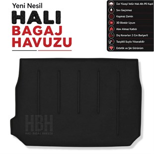 Peugeot 2008 Crossover Halı Bagaj Havuzu (2013 - 2019 Arası)