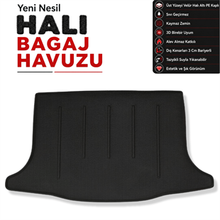 Nissan Pulsar Halı Bagaj Havuzu (2013 Sonrası)