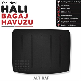 Kia EV3 Halı Bagaj Havuzu (2024 ve Sonrası)