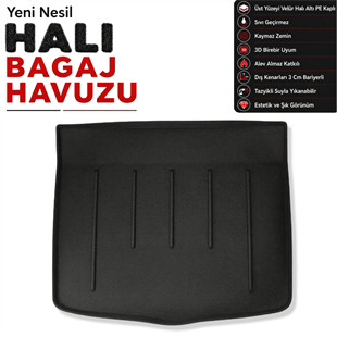Fiat Egea Hatchback Halı Bagaj Havuzu (2021 ve Sonrası)