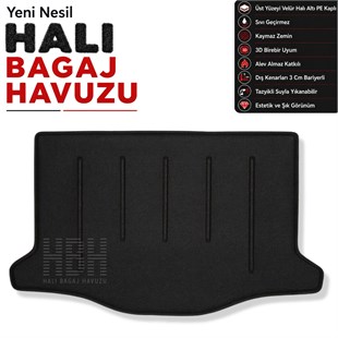 Honda Jazz Halı Bagaj Havuzu (2014-2018 Arası)