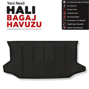 Nissan Note E11 Halı Bagaj Havuzu (2006-2013 Arası)