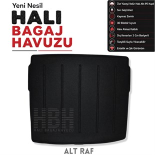 VW Tayron Alt Raf Halı Bagaj Havuzu (2025 VE SONRASI)