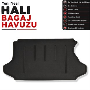Daihatsu Terios Halı Bagaj Havuzu 1998-2005 Arası