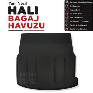 Mercedes E-Serisi Coupe C207 Halı Bagaj Havuzu (2015-2018 Arası)