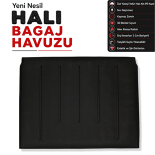 Opel Combo Halı Bagaj Havuzu (2012-2019 Arası)