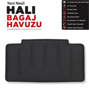 Mini Cooper 3 kapı Halı Bagaj Havuzu (2014 Sonrası)