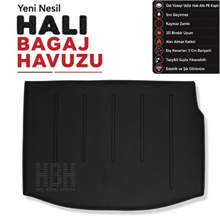 Renault Megane Coupe Halı Bagaj Havuzu (2009 Sonrası)