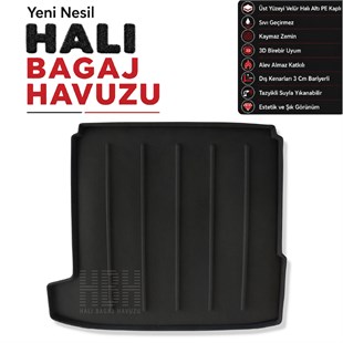 Opel Astra J Sedan Halı Bagaj Havuzu (2019 Sonrası)