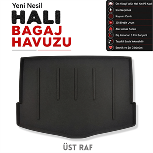 Nissan Qashqai J11 Halı Bagaj Havuzu (2014-2021 Arası)