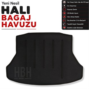 Honda Civic Sedan Halı Bagaj Havuzu (2012-2016 Arası)