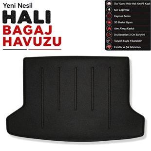 Honda HR-V Stepneli Halı Bagaj Havuzu (2015-2022 Arası)