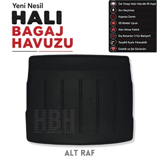 Vw Tiguan (Stepneli) Halı Bagaj Havuzu (2016 Sonrası)