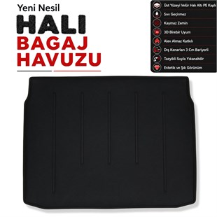 Renault Kadjar Halı Bagaj Havuzu (2015 Sonrası)