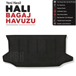 Nissan Note E11 Halı Bagaj Havuzu (2006-2013 Arası)