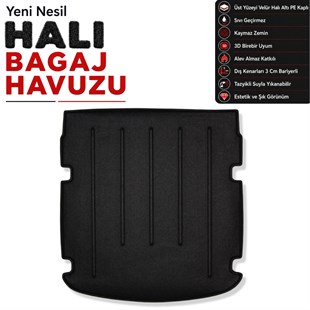 Audi A5 Sportback Halı Bagaj Havuzu (2017 Sonrası)