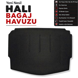 Nissan Note E12 Halı Bagaj Havuzu (2012-2017 Arası)