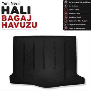 Dacia Sandero Stepway Halı Bagaj Havuzu (2013 - 2021 Arası)