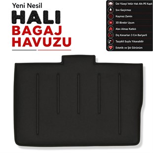 Opel Meriva Halı Bagaj Havuzu (2010 Sonrası)