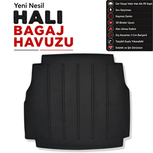 Mercedes C Estate Halı Bagaj Havuzu (2018-2021 Arası) (S205)