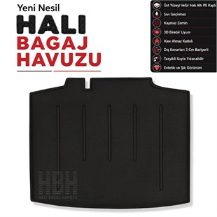 Skoda Rapid Spaceback Halı Bagaj Havuzu (2013-2019 Arası)