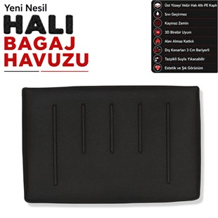 Citroen C3 Aircross Üst Raf Halı Bagaj Havuzu (2017-2024 Arası)