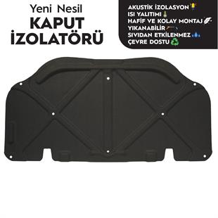 Toyota Corolla Kaput Altı İzolatörü (2002 - 2006 Arası) E120-E130