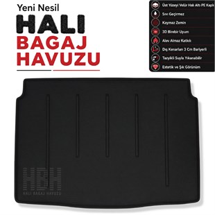 Renault Megane IV HB Halı Bagaj Havuzu (2016 Sonrası)