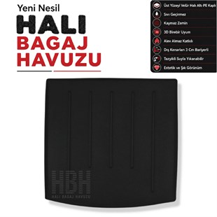 Skoda Kodiaq Halı Bagaj Havuzu (5 Kişilik) (2016-2024 Arası)