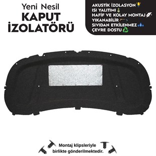 Opel Astra K HB Kaput Altı İzolatörü (2015-2022 Arası)