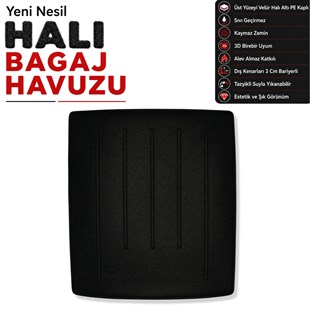 Audi Q8 (Kızaklı) Halı Bagaj Havuzu (2018-2023 Arası)