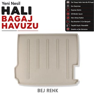 BMW X3 Halı Bagaj Havuzu F25 (2010 - 2017 Arası)