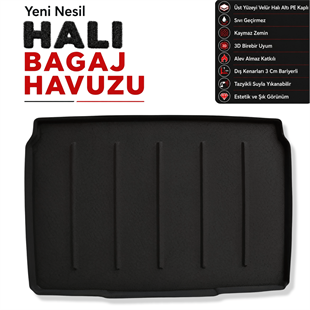Opel Corsa Halı Bagaj Havuzu (2020 Sonrası)