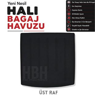 Vw Tiguan Allspace (Üst Raf) Halı Bagaj Havuzu (2017-2025 Arası)