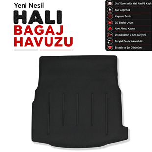 Mercedes E Serisi W213 Halı Bagaj Havuzu (2016-2023 Arası)