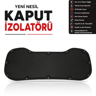 Hyundai i20 Kaput İzolatörü 2020 ve Sonrası