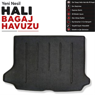 Audi Q2 Halı Bagaj Havuzu (2017 - 2021 Arası)