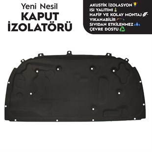 Opel Astra H Motor Kaput Izolatörü (2004-2012 Arası)