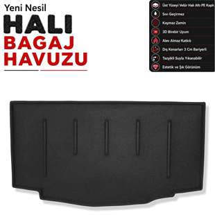 Hyundai i10 Halı Bagaj Havuzu (2008-2013 Arası)