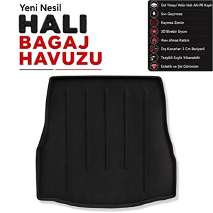 Mercedes C Coupe Halı Bagaj Havuzu (2018-2023 Arası) (C205)