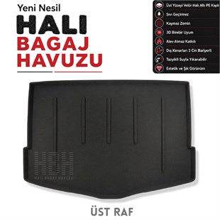 Nissan Qashqai J11 Halı Bagaj Havuzu (2014-2021 Arası)