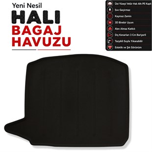 Renault Duster LPG Halı Bagaj Havuzu (2024 ve Sonrası)